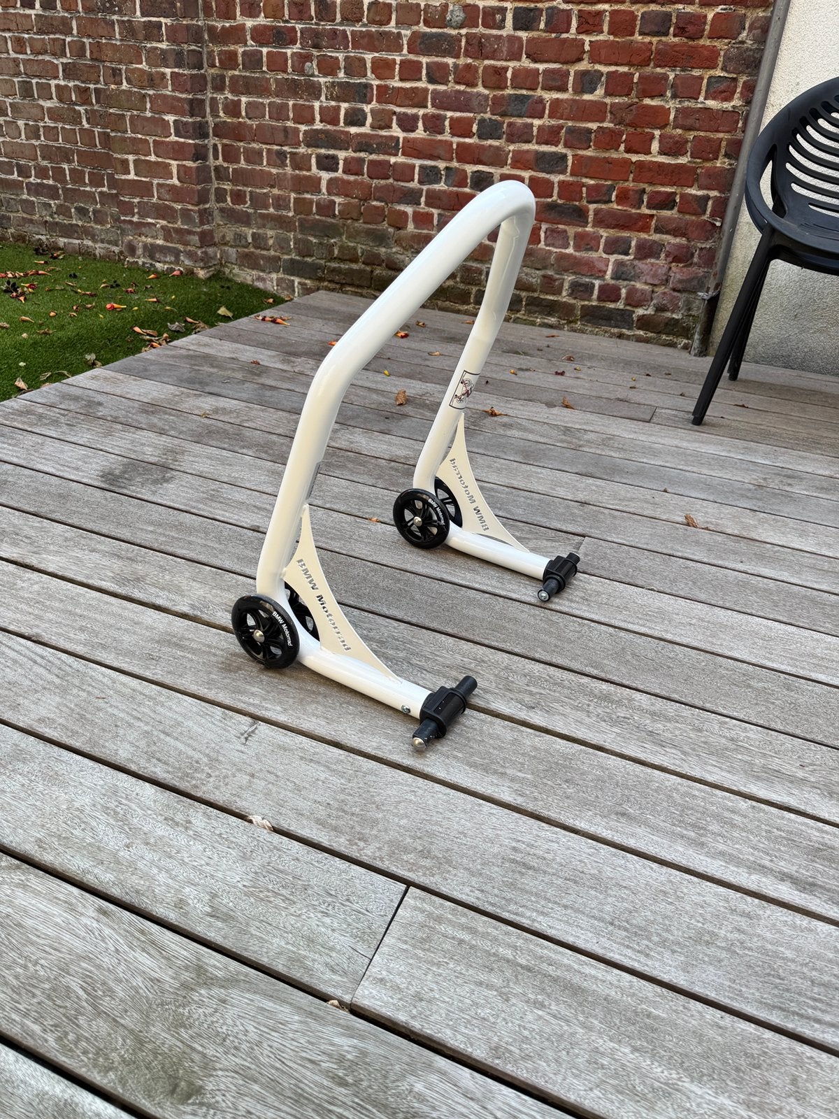 Bmw motorrad paddock stand, Ophalen