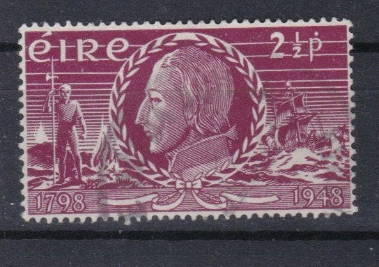 Ierland 1948 - nr 100, Verzenden, Ierland, Gestempeld