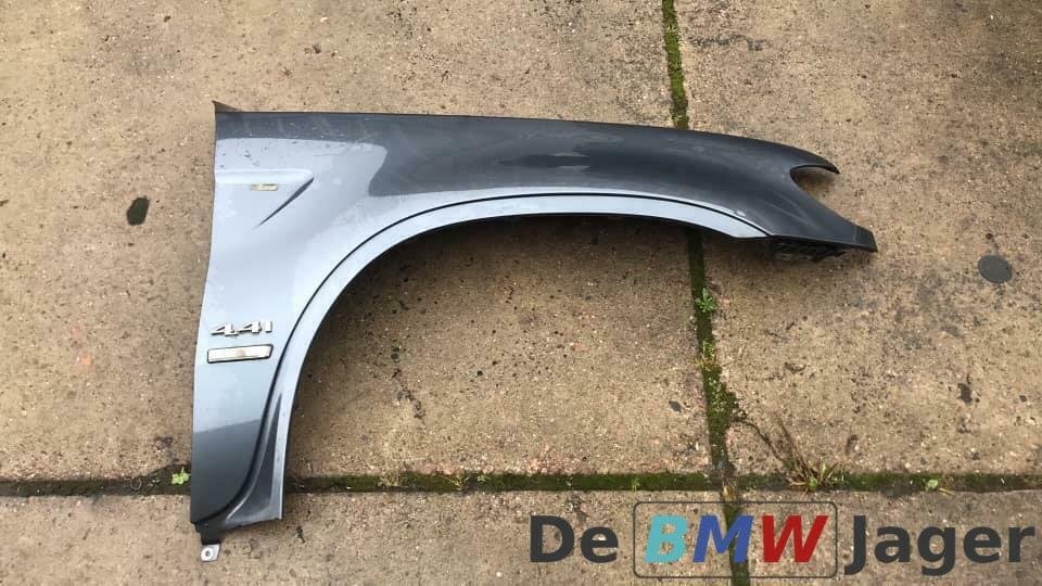 Spatbord rechts voorscherm BMW E53 X5 stahlgrau 41357000386, Gebruikt, Ophalen of Verzenden, BMW, BMW