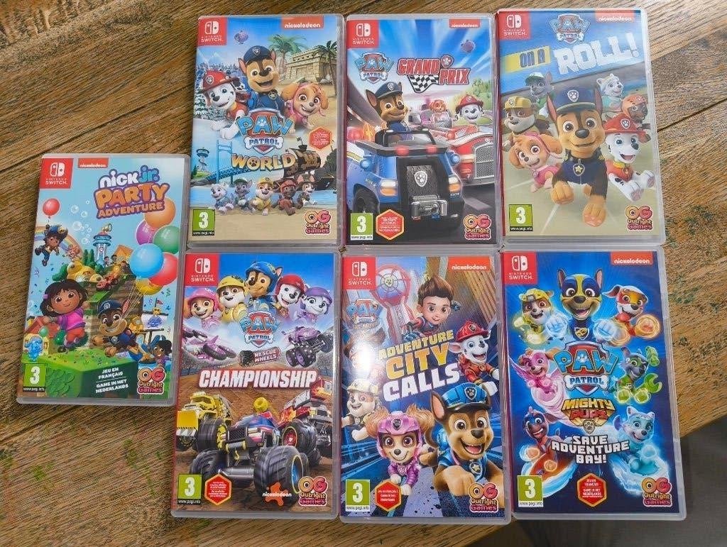 Paw Patrol Games Nintendo Switch, Ophalen of Verzenden, Gebruikt, Vanaf 3 jaar