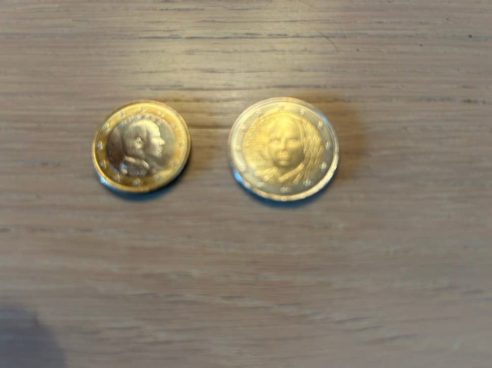 MONACO : pièces de 1€et 2€, Enlèvement ou Envoi, Monaco