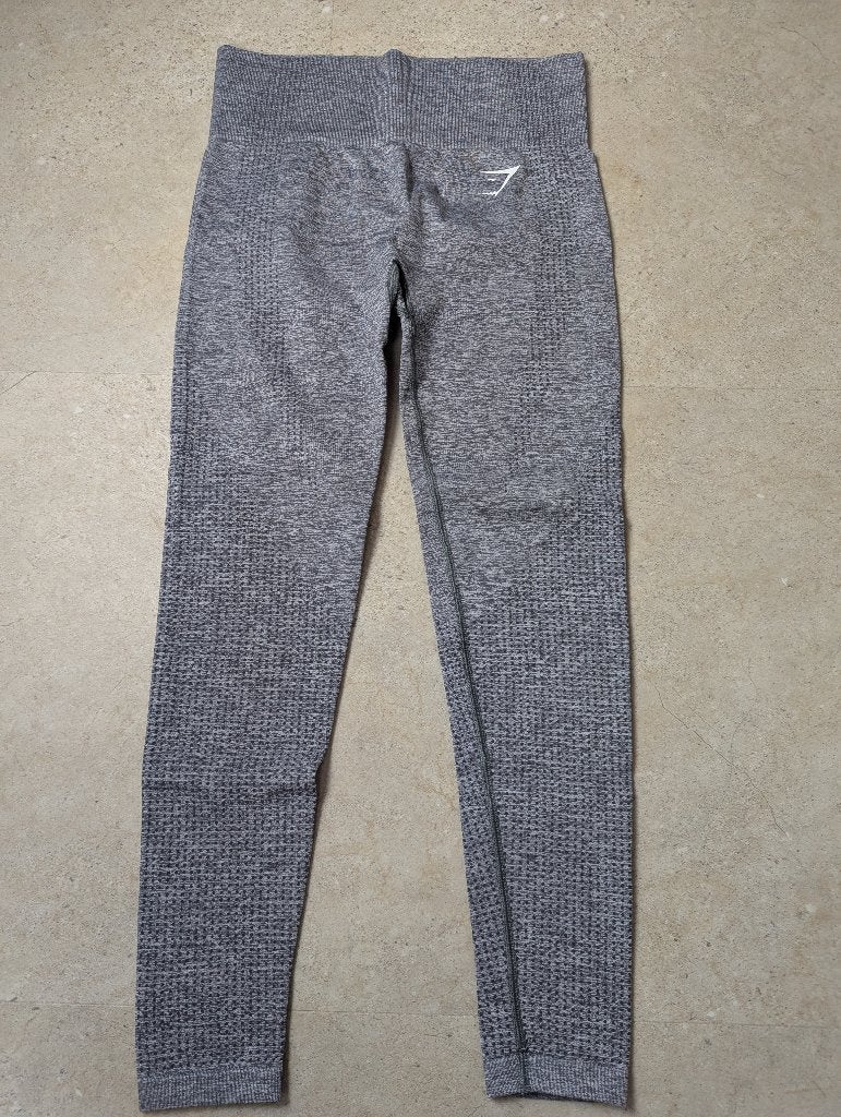 Legging Gymshark Gris, Gris, Taille 36 (S), Fitness ou Aérobic, Porté