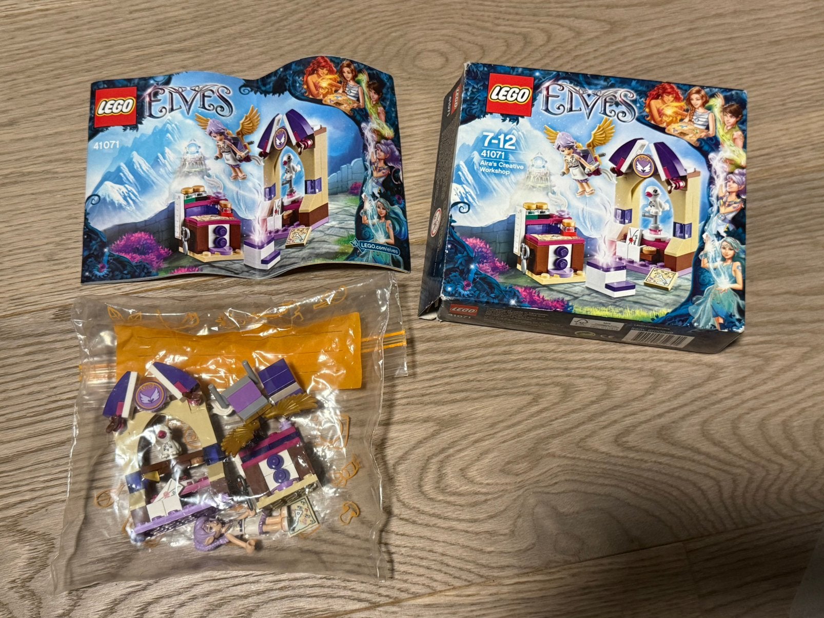 LEGO Elves 41071 - Aira's Creative Workshop (100% compleet), Ophalen, Gebruikt, Lego, Compleet