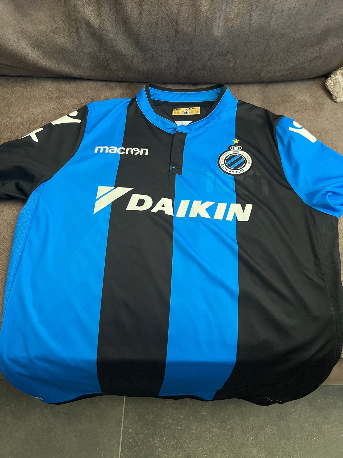 Official Club Brugge - bedrukking Limbombe, Ophalen, Zo goed als nieuw, Overige typen