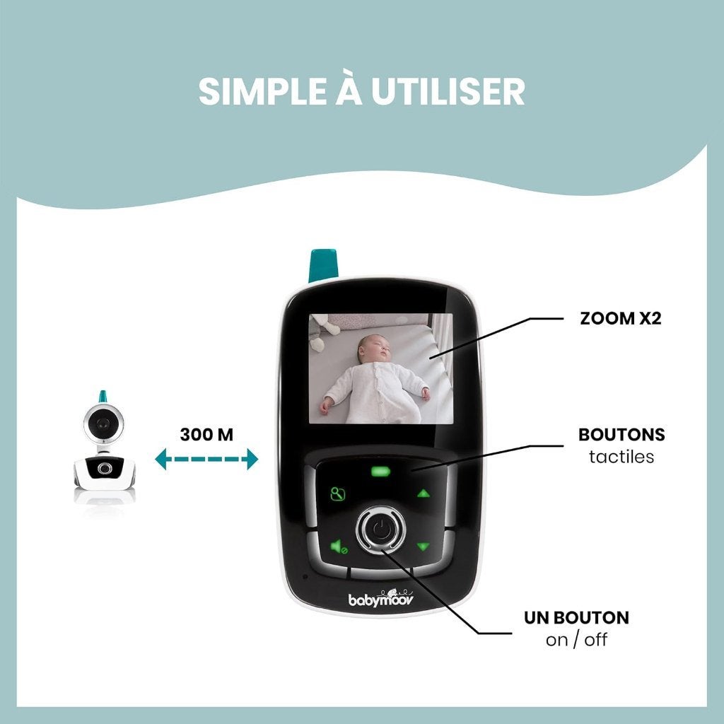 BABYMOOV  YOO CARE BABYPHONE écoute bébé vidéo, Kinderen en Baby's, Ophalen, Zo goed als nieuw