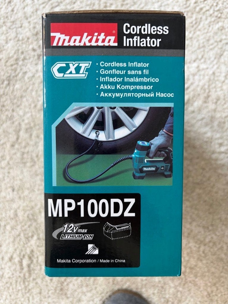Makita MP100DZ - 12V CXT- Luchtpomp, Ophalen of Verzenden, Nieuw, Overige typen, Makita