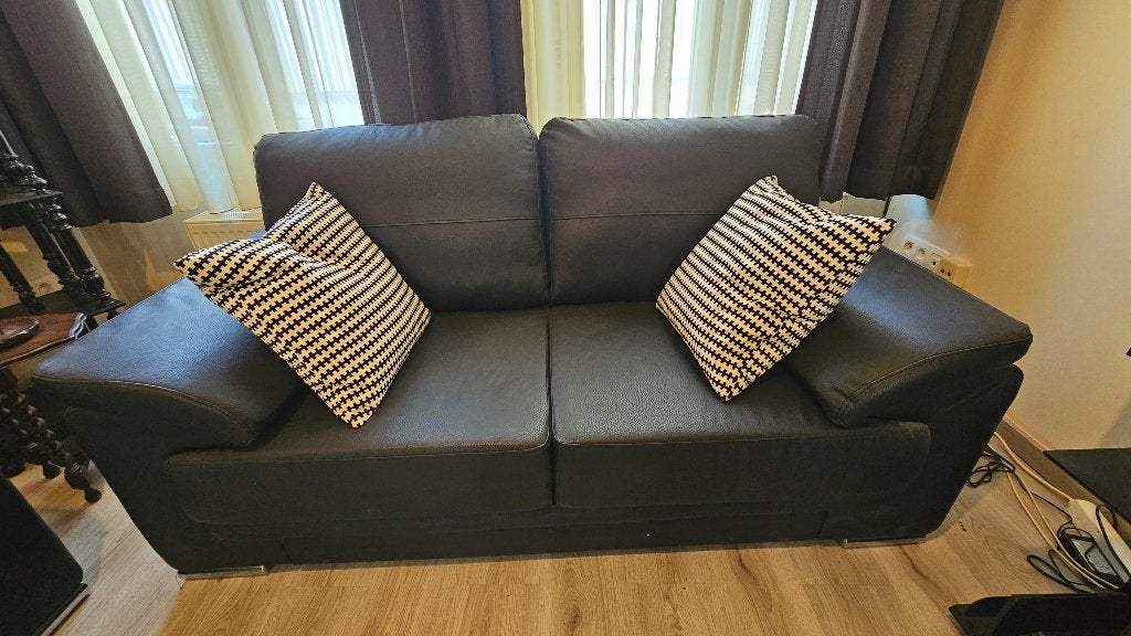 Zetel voor 2 personen + zetel voor 1 persoon, Huis en Inrichting, Zetels | Zetels, Ophalen, 150 tot 200 cm, Tweepersoons, 75 tot 100 cm