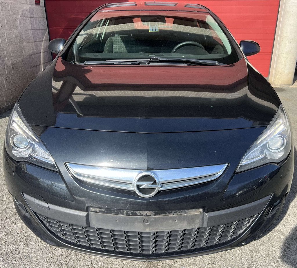 Opel Astra GTC 1.7 CDTi Enjoy Start + NAVI + CLIM (bj 2014), Euro 5, Gebruikt, 4 cilinders, Zwart