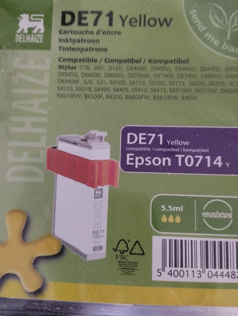 encre imprimante Epson, Enlèvement ou Envoi