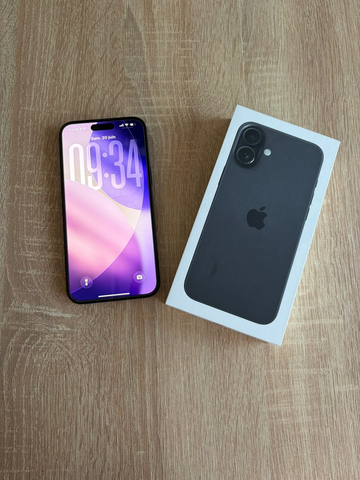 IPhone 16 Plus, Télécoms, Enlèvement, Comme neuf, Noir, IPhone 16
