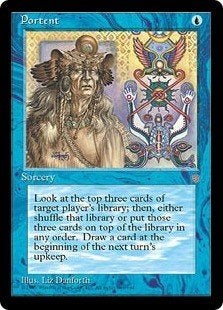 Portent - ICE - MTG - TUSSEN GD EN EX, Hobby & Loisirs créatifs, Jeux de cartes à collectionner | Magic the Gathering, Enlèvement ou Envoi