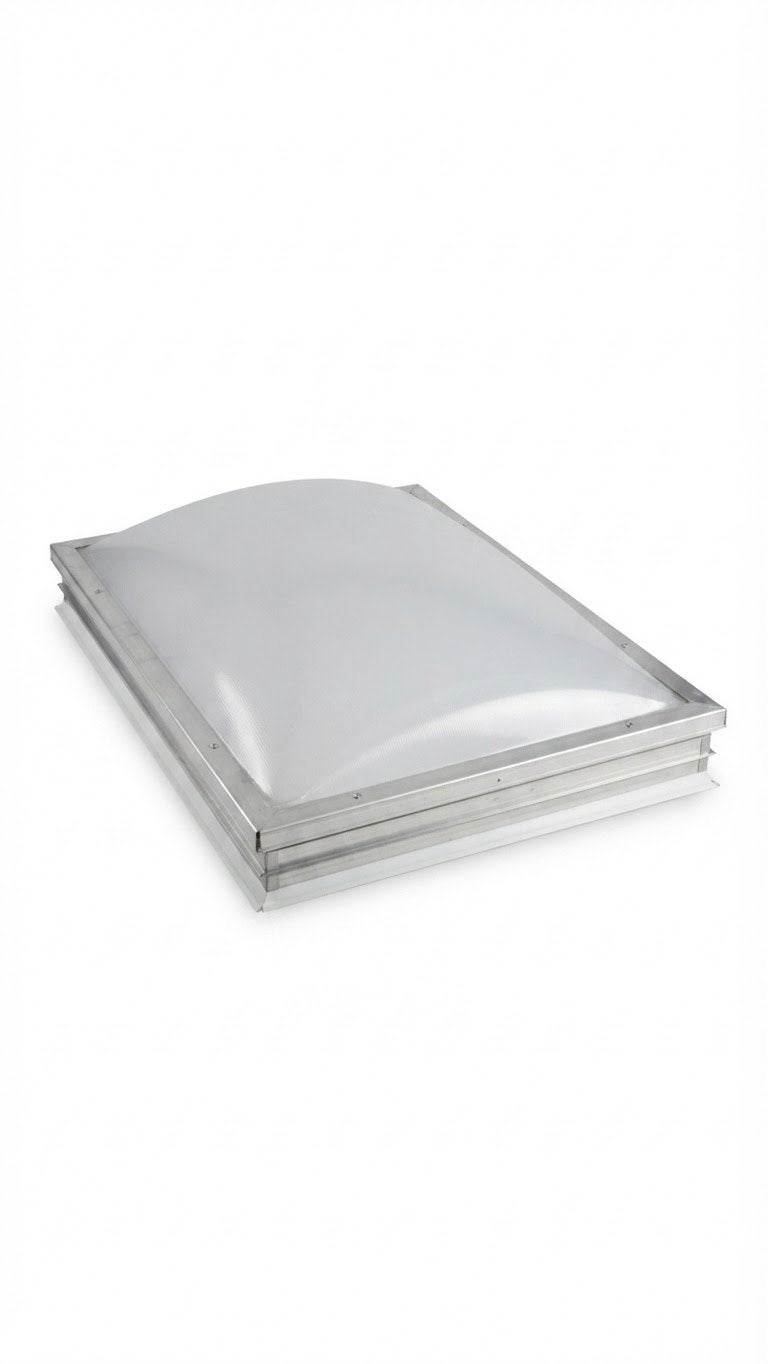 Lichtkoepel 80x120 cm met opstand, Doe-het-zelf en Bouw, Glas en Ramen, Ophalen of Verzenden, Zo goed als nieuw