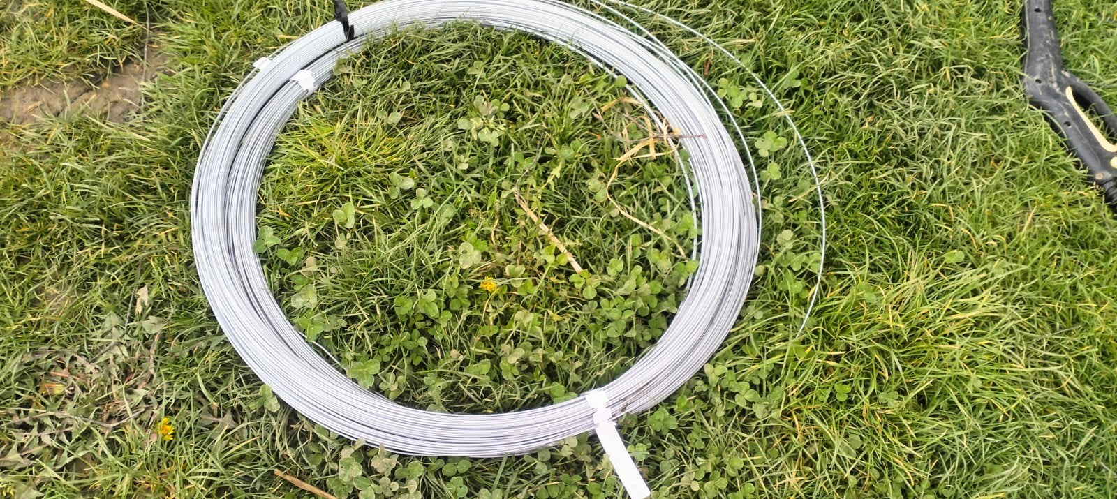 Fil 2.2 mm galvanisé 3€k, Enlèvement