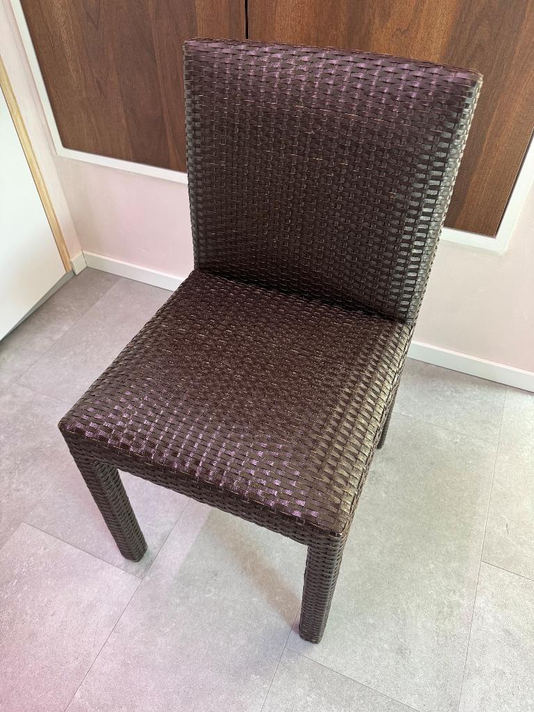 Leren stoelen Ligne Roset, Maison & Meubles, Chaises, Brun, Enlèvement, Cinq, Six Chaises ou plus, Utilisé