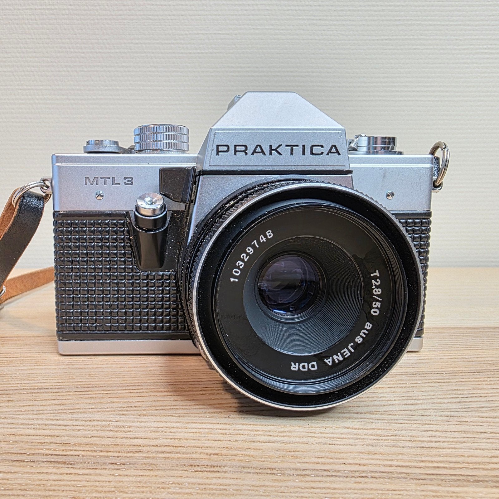 Praktica MTL 3 met T2.8 aus JENA DDR, Audio, Tv en Foto, Ophalen of Verzenden, Gebruikt, Spiegelreflex, Overige Merken