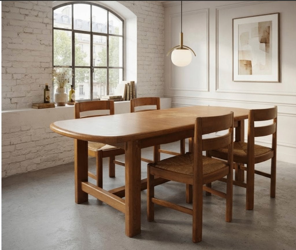 scandinavische eettafel (verlengbaar), Huis en Inrichting, Ophalen, Gebruikt