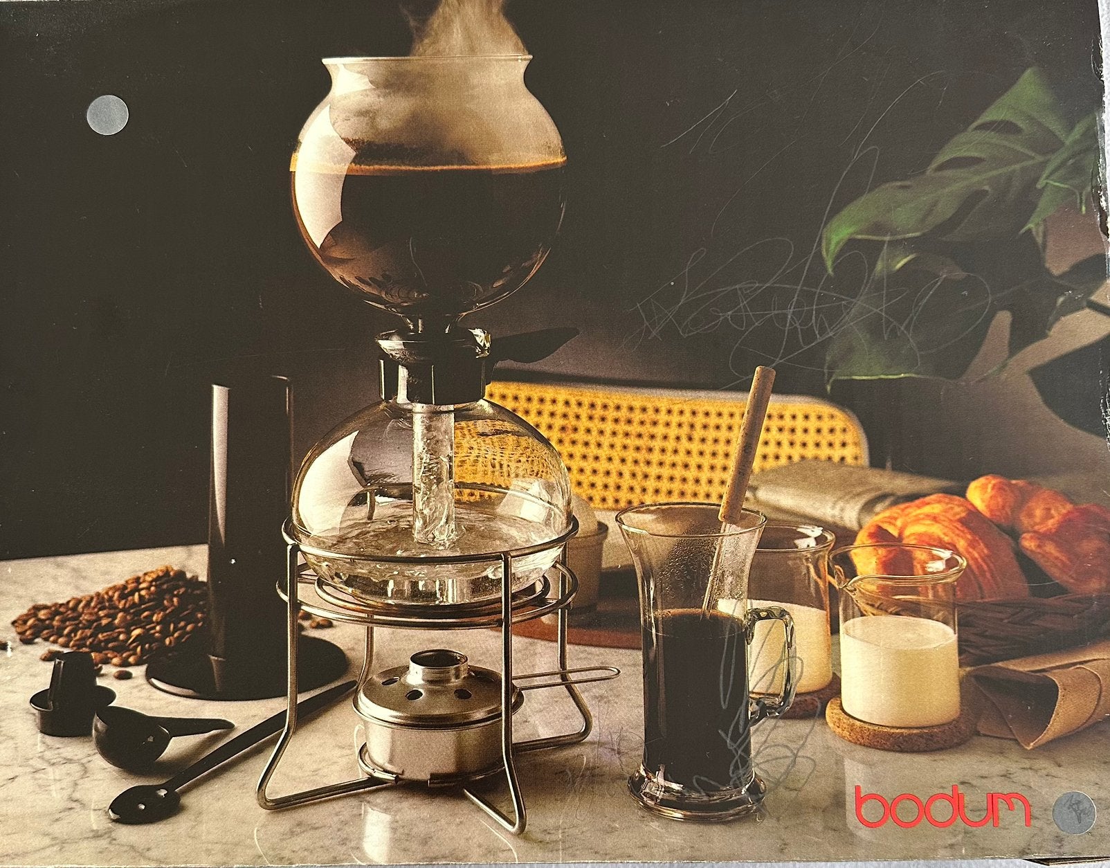 Bodum vacuum koffiezet jaren ‘80 - vintage design, Elektronische apparatuur, Koffiezetapparaten, Nieuw, Gemalen koffie, Overige modellen