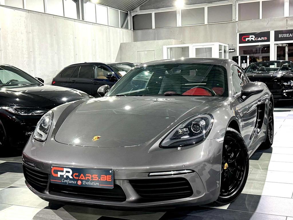Porsche 718 Cayman 2.0 Turbo PDK 1e Main Etat Neuf Full Hist, Autos, Euro 6, Entreprise, 2 places, Noir