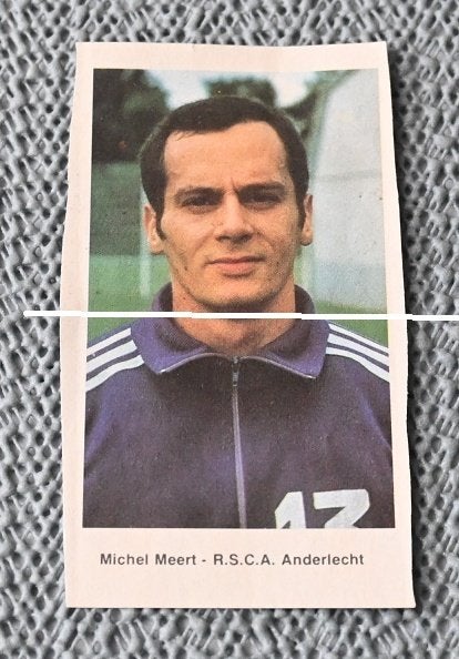 Boy Scout De Beukelaer / RSC Anderlecht Michel Meert, Verzenden, Gebruikt, Poster, Plaatje of Sticker