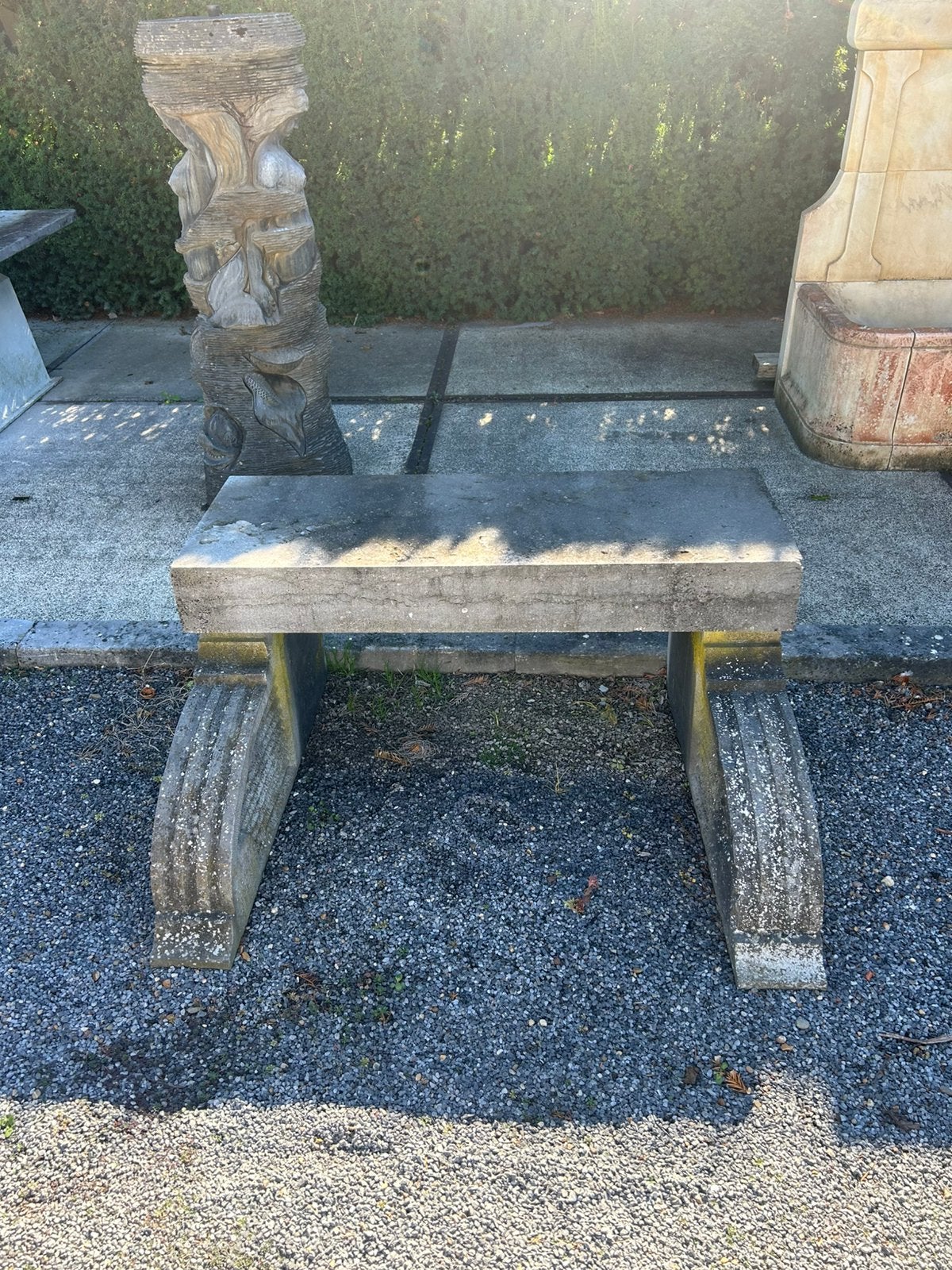 Mooi, uit marmer. Kan individueel of samen gekocht worden, Tuin en Terras, Ophalen of Verzenden, Zo goed als nieuw