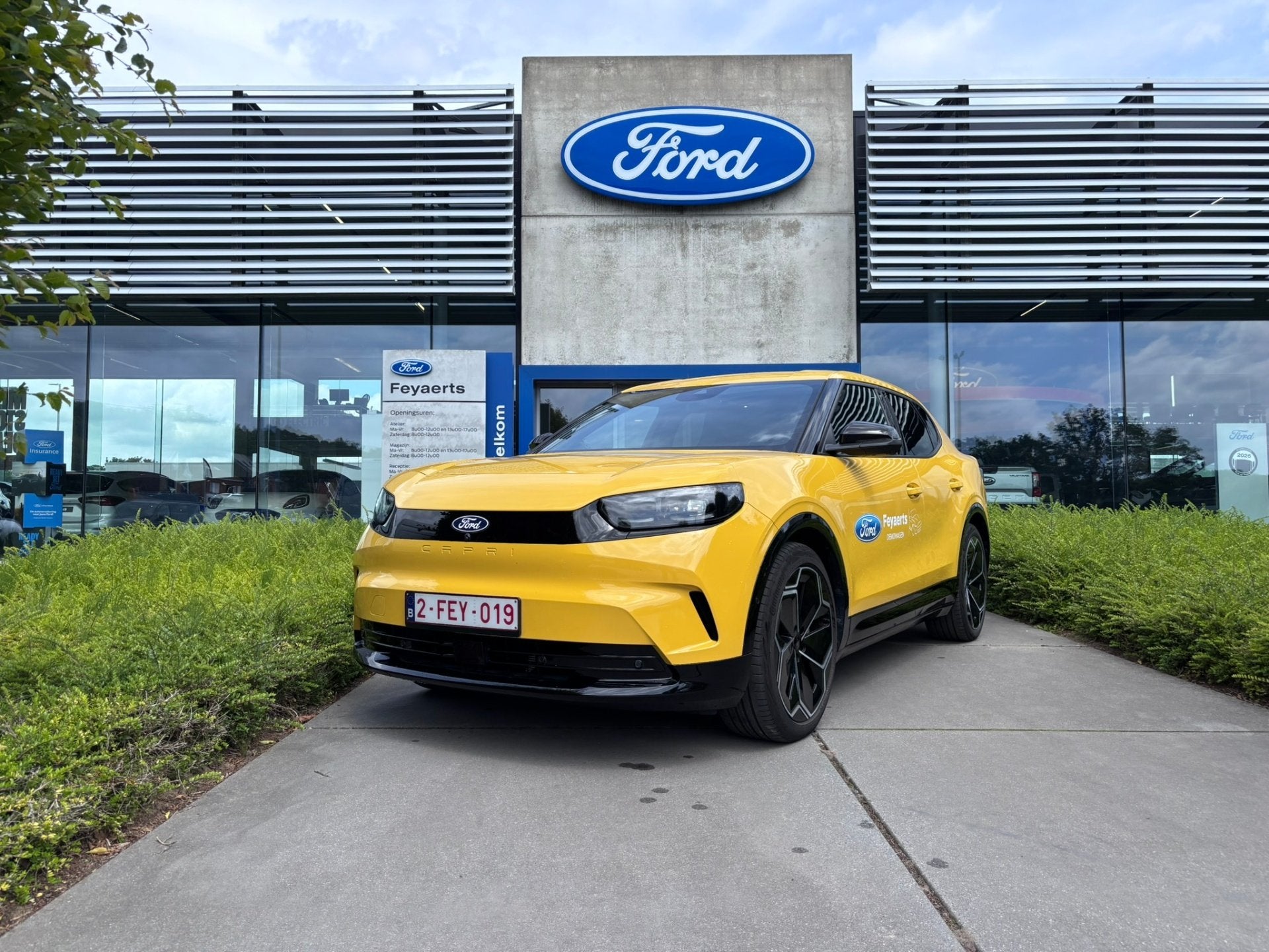 Ford Capri 77 kWh Extended Range RWD (automatique), Autos, Autres modèles, Achat, Entreprise, Jaune