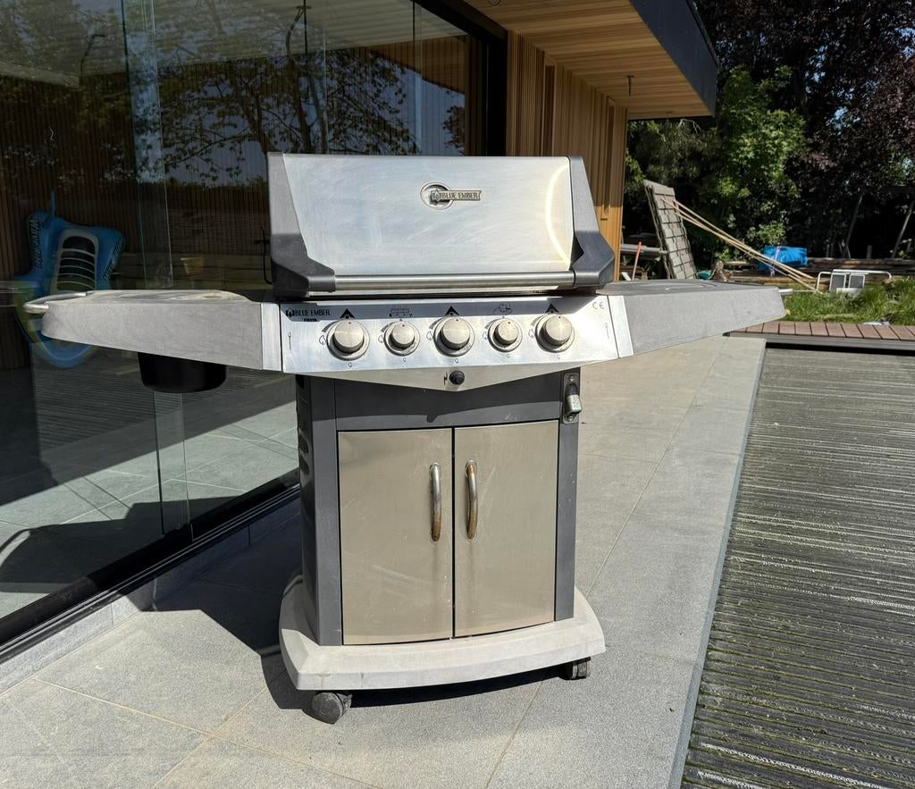 Gasbarbecue, Tuin en Terras, Ophalen, Gebruikt, Gas, Vrijstaand