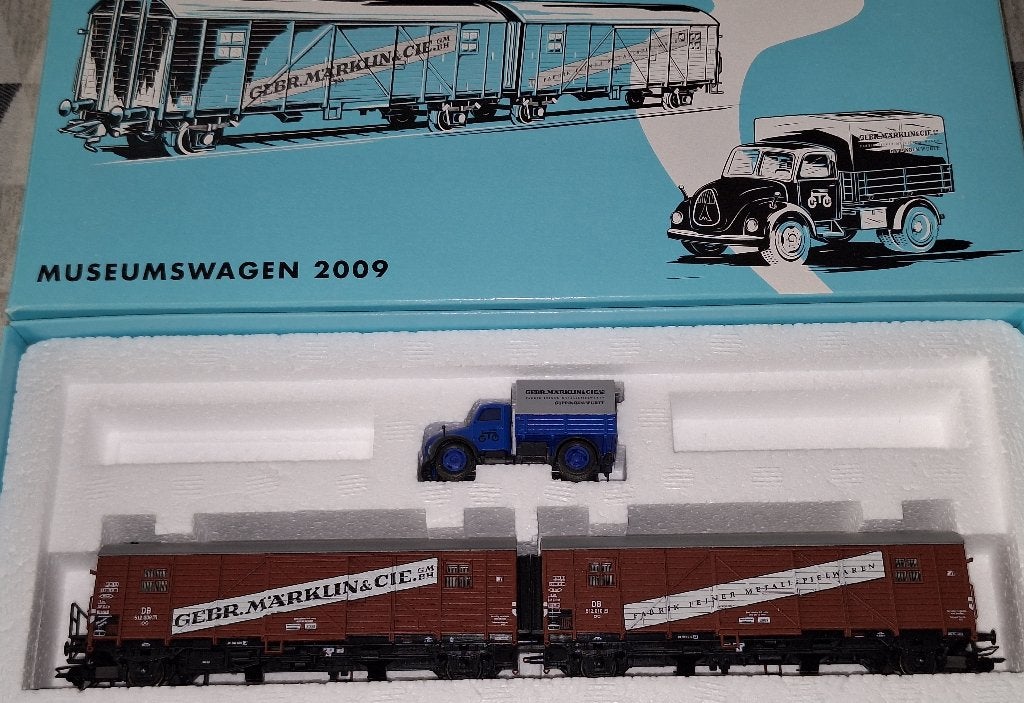 Märklin HO 48009 Museumwagen 2009 van de DB, Hobby & Loisirs créatifs, Enlèvement ou Envoi, Comme neuf, Set de Trains, Märklin