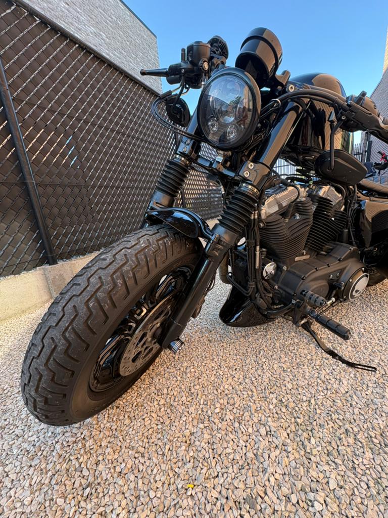 Harley Davidson Forty Eight Sportser 1200, Motos, Motos | Harley-Davidson, Occasion, Chopper, Particulier, Éclairage LED
