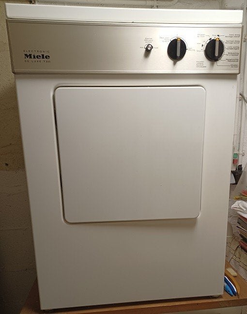 Sèche-linge vintage MIELE De Luxe T 333, Enlèvement, Utilisé, Séchoir