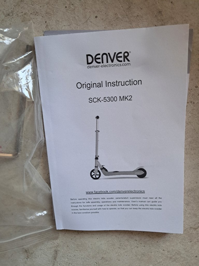 Elektrische kinderstep Denver, Fietsen en Brommers, Steps, Ophalen, Zo goed als nieuw, Elektrische step (E-scooter), Denver