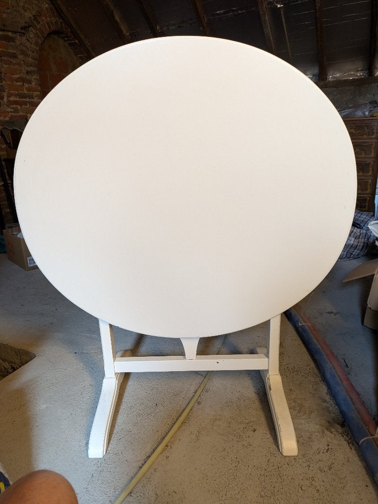 table basculante, Enlèvement, Utilisé, Ovale, Bois