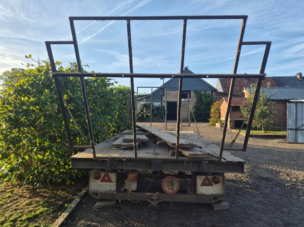 Hooiwagen/ platte wagen, Ophalen