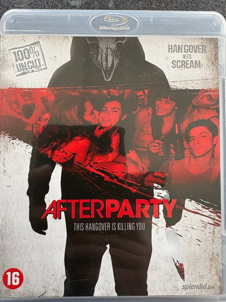 Afterparty Blu-ray, Cd's en Dvd's, Blu-ray, Horror, Nederlands, Vanaf 16 jaar, Film