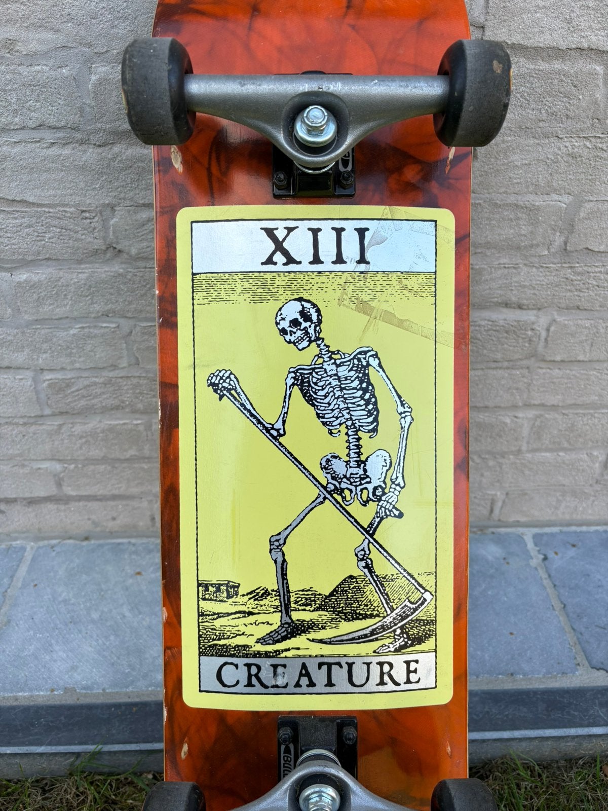 Skateboard Creature, Sport en Fitness, Ophalen, Zo goed als nieuw, Skateboard