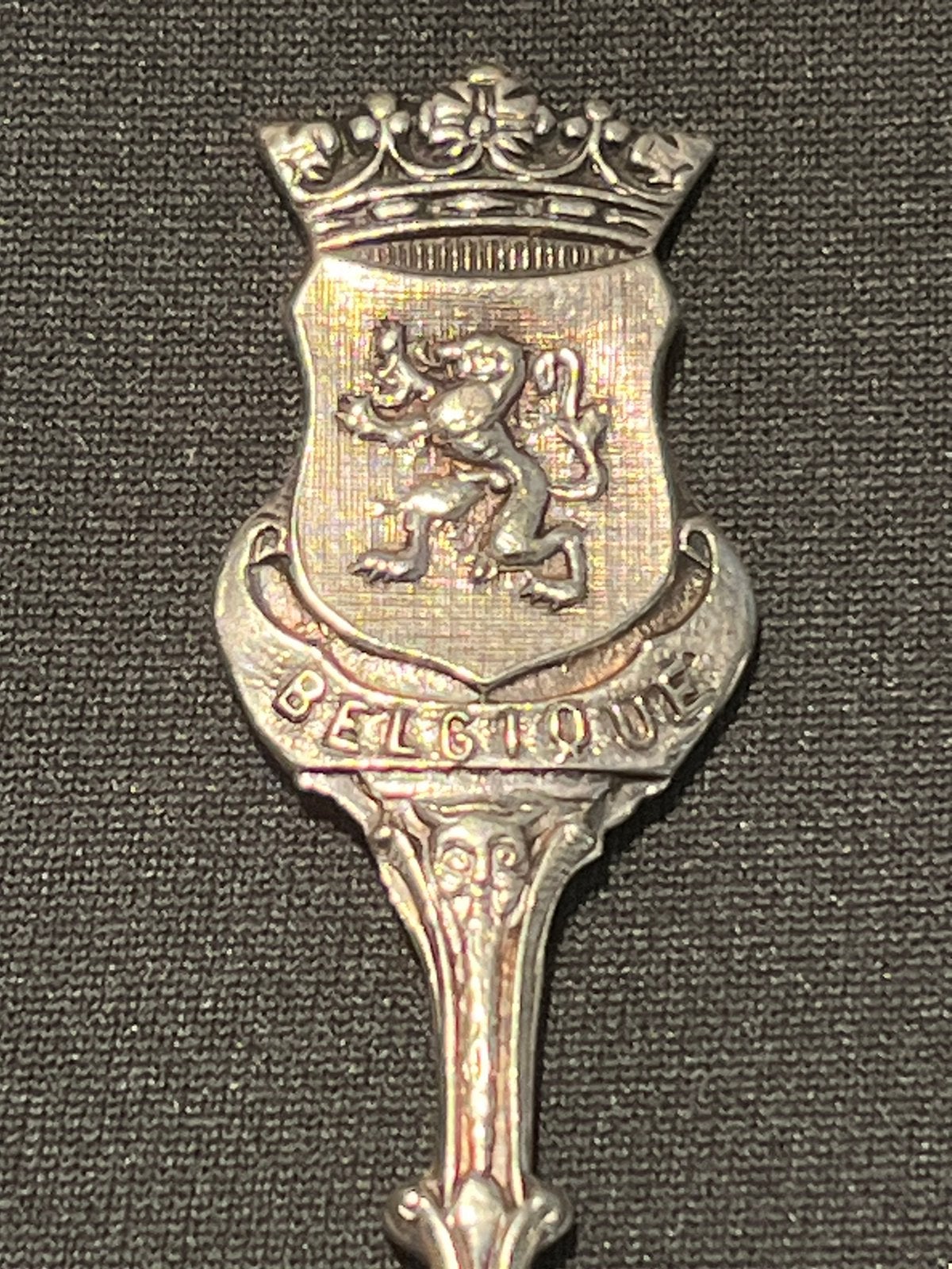 Cuillère vintage Belgique, Antiquités & Art, Enlèvement ou Envoi