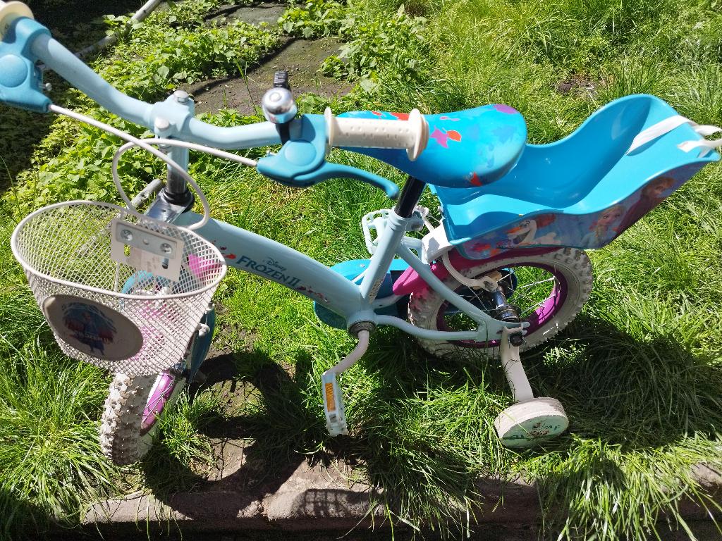 Vélo reine des neiges, Enlèvement, Comme neuf, Stabilisateurs