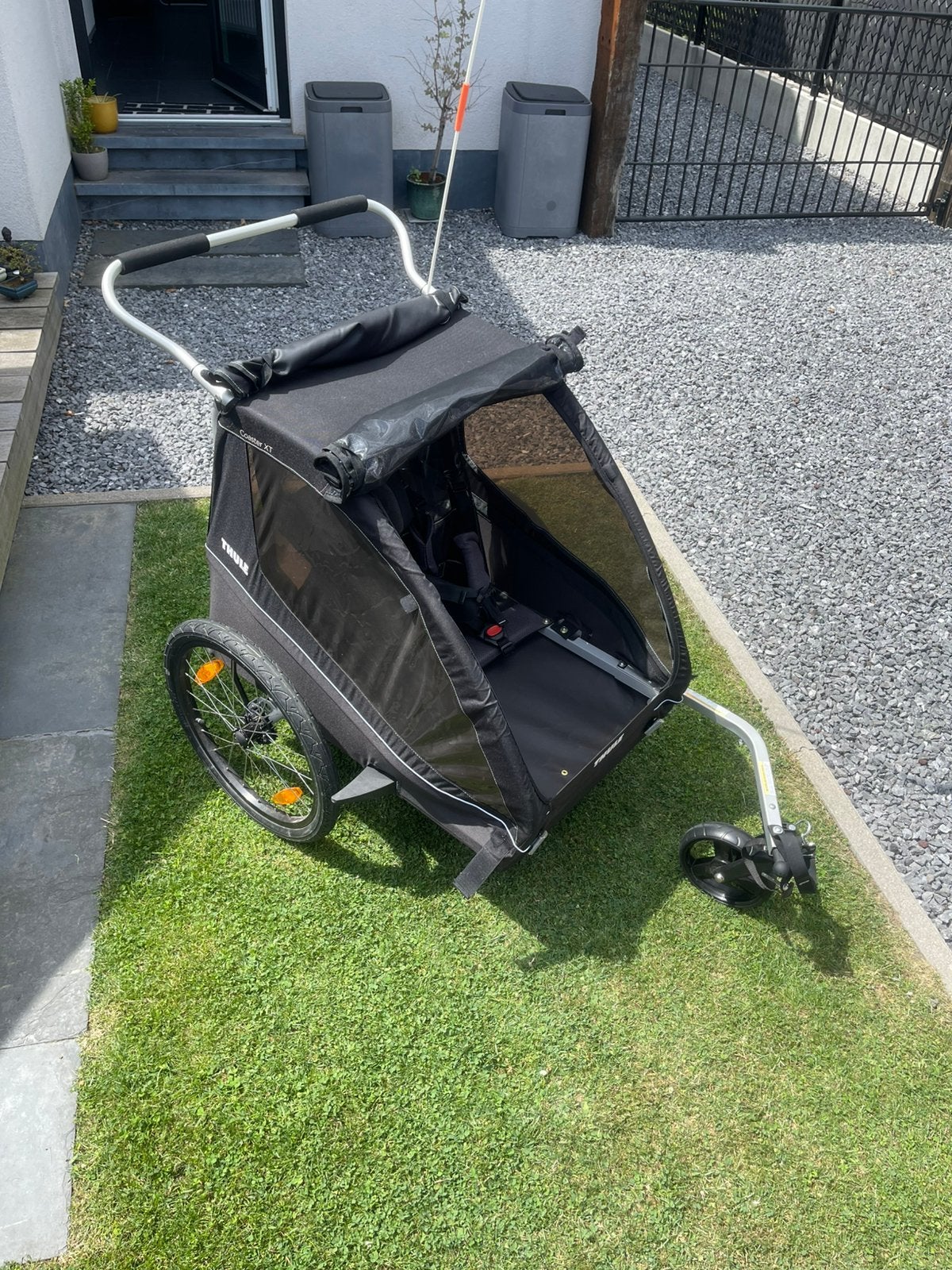 Thule Coaster XT noir, Vélos & Vélomoteurs, Pliable, 20 à 40 kg, Comme neuf, Enlèvement