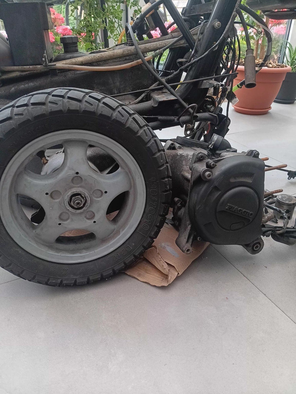 Piaggio hexagon 125cc duits, Ophalen of Verzenden, Uitlaat