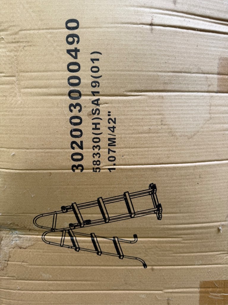 Ladder zwembad, Ophalen, Nieuw, Ladder