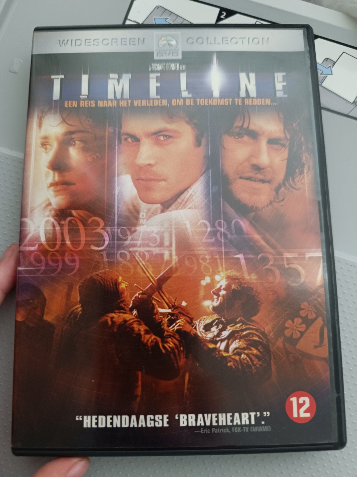 DVD de chronologie, Suppléments, Action, Enlèvement ou Envoi, Néerlandais