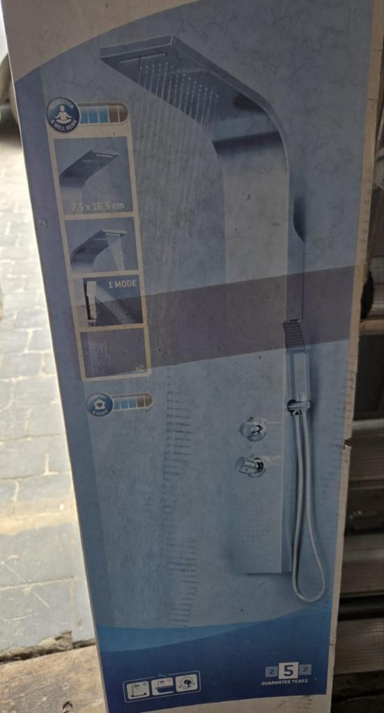 Colonne de douche, Enlèvement