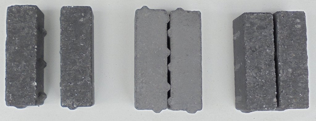 Betonklinkers waterpasserend anthraciet & SBM porfier 2/8, Neuf, Béton, Enlèvement, Briques