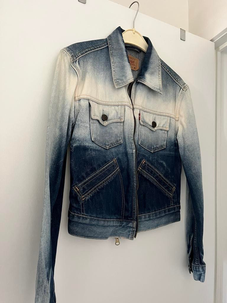 Jeansvest levis dames maat M, Ophalen, Zo goed als nieuw, Maat 38/40 (M)