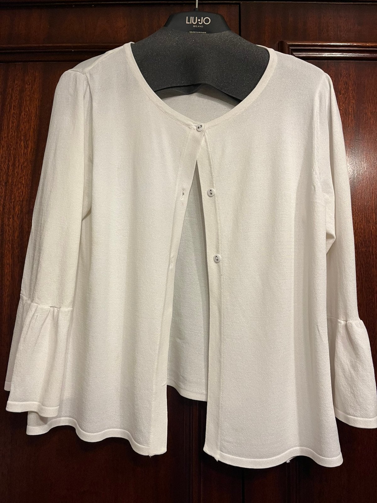 Gilet blanc fin de Bianca, très belle étoile, Vêtements | Femmes, Enlèvement ou Envoi, Comme neuf, Taille 36 (S), Blanc