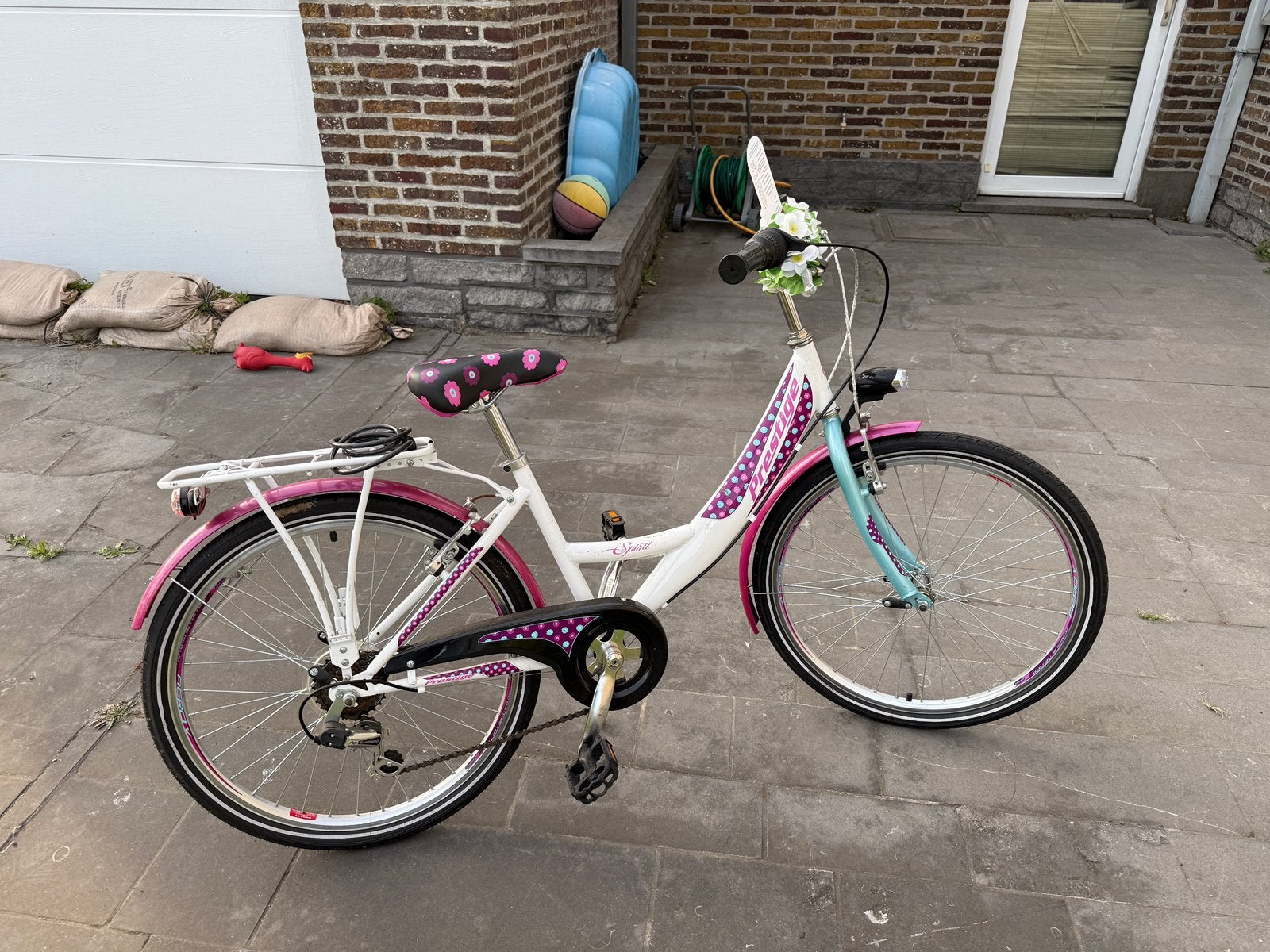 Meisjes fiets prestige 24” leeftijd 5 tot 12 jaar +-, Enlèvement, Comme neuf