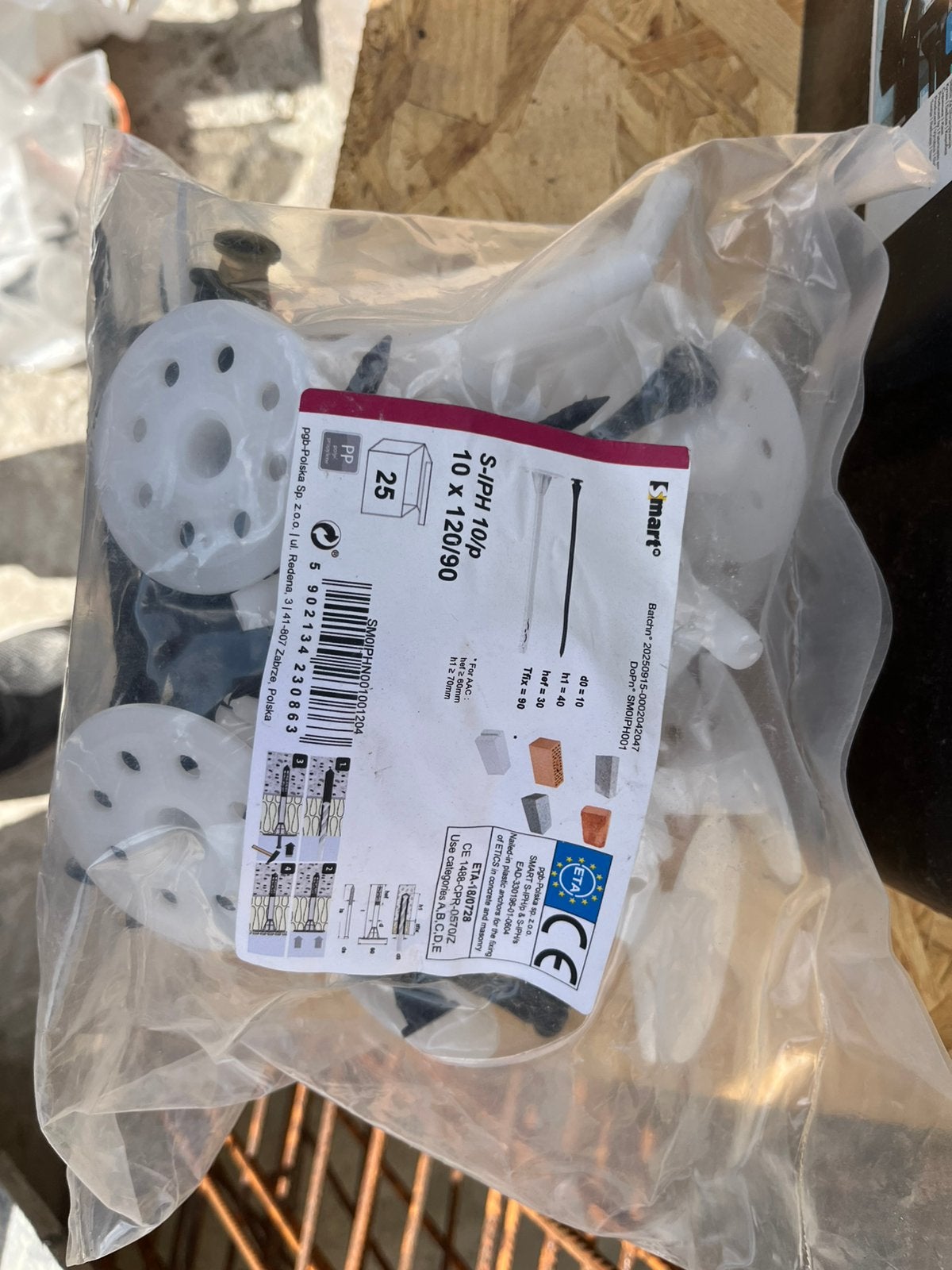 Smart isolatiepluggen 10x120 mm 25 stuks, Ophalen, Zo goed als nieuw