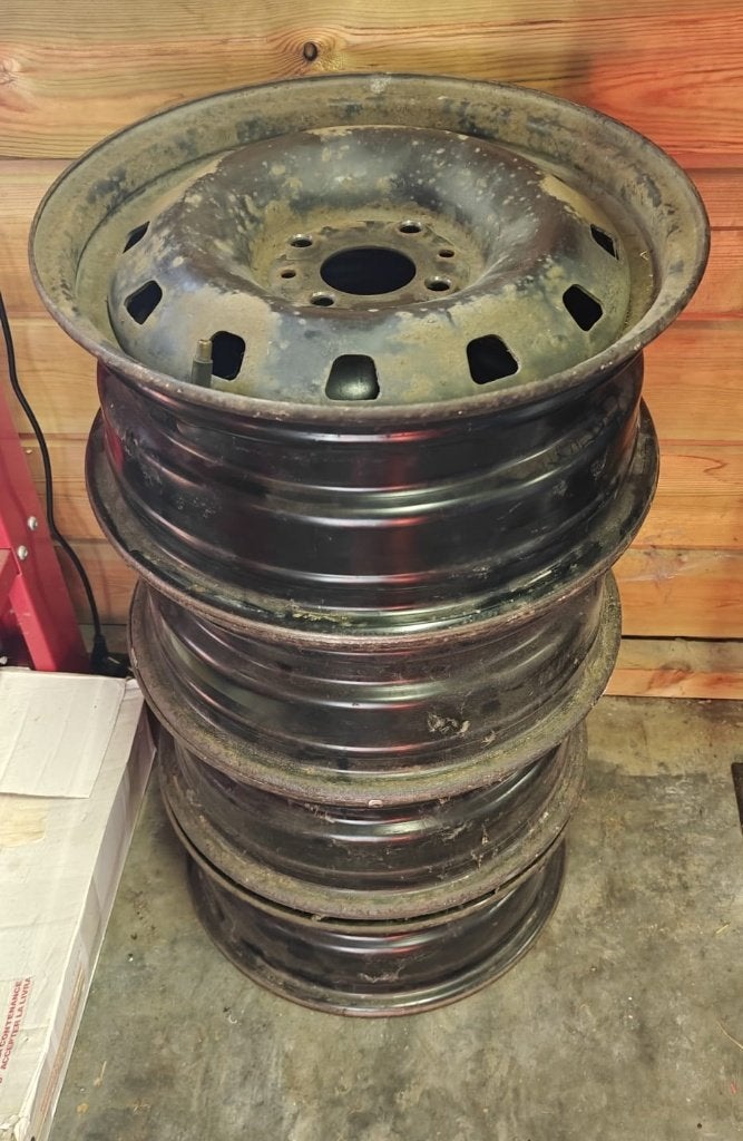Stalen velgen Fiat, Auto-onderdelen, Ophalen, Gebruikt, 14 inch, Velg(en)