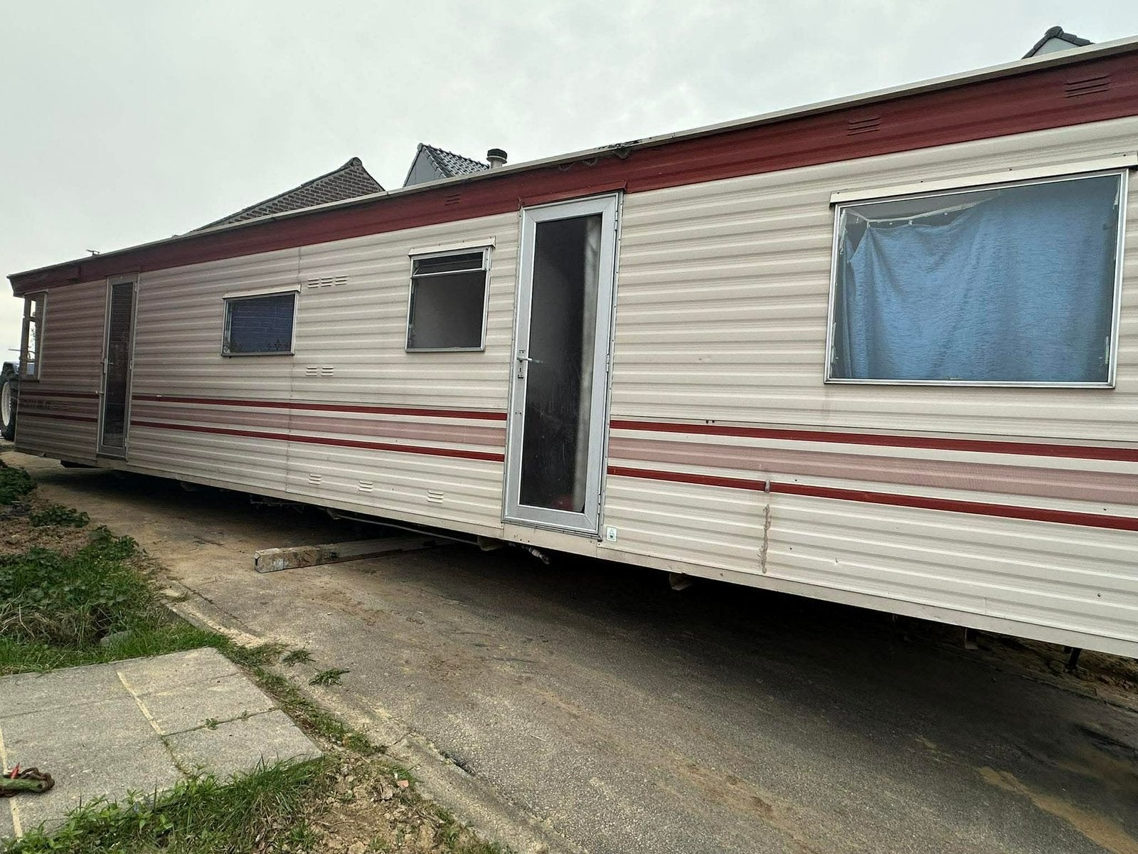 Gratis staancaravan, Caravanes & Camping, Caravanes résidentielles, Enlèvement ou Envoi