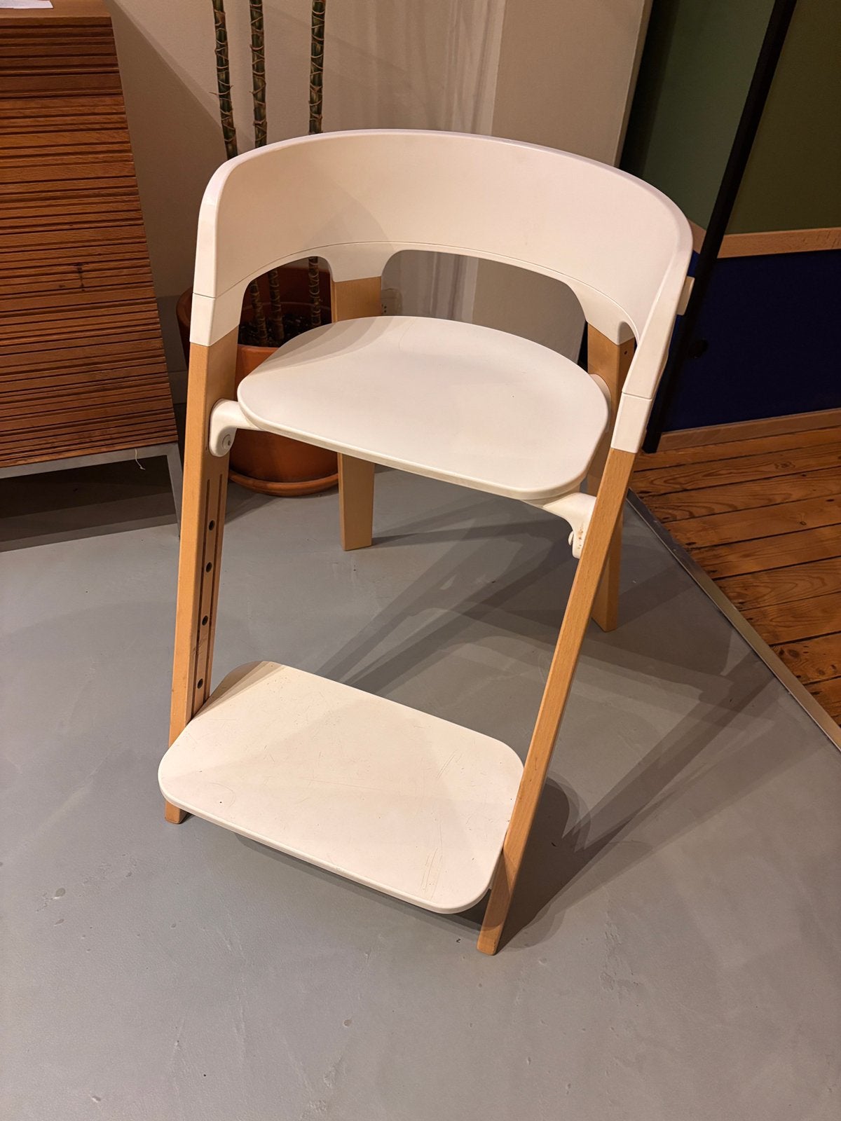 Stokke Steps meegroeistoel, Kinderen en Baby's, Ophalen, Gebruikt, Meegroeistoel
