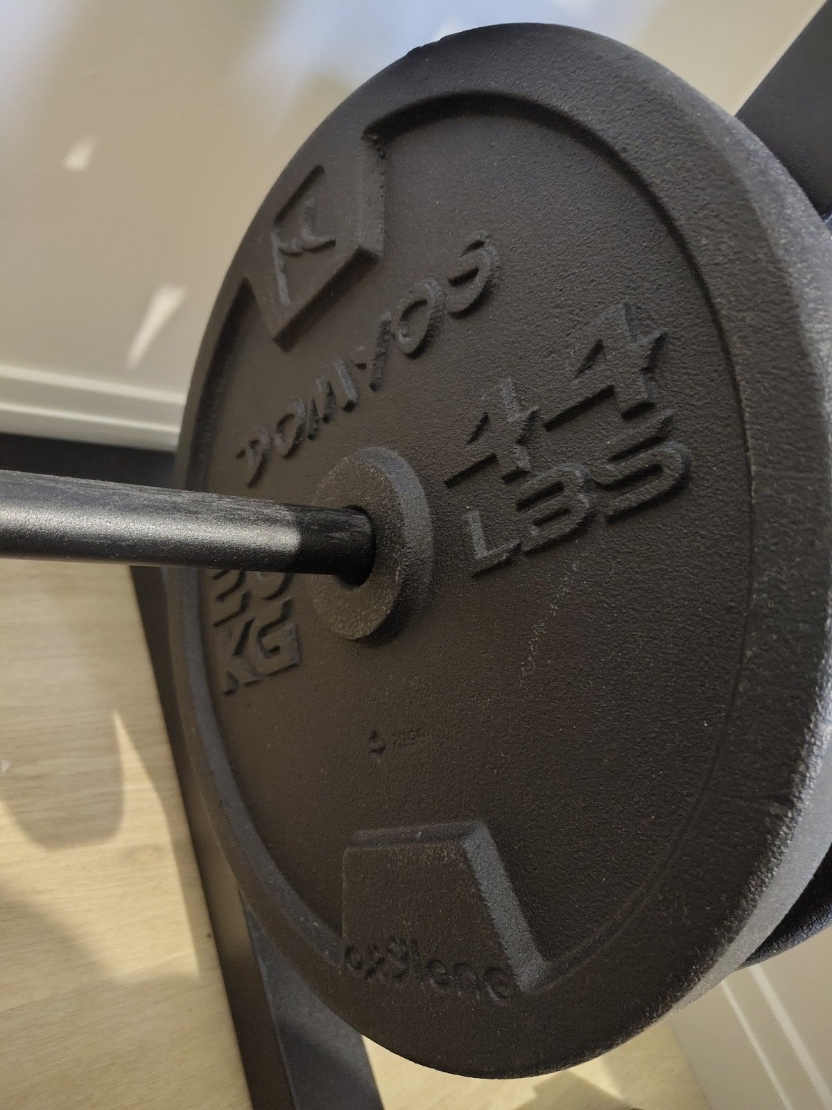 Gewichten + houder, Sport en Fitness, Ophalen